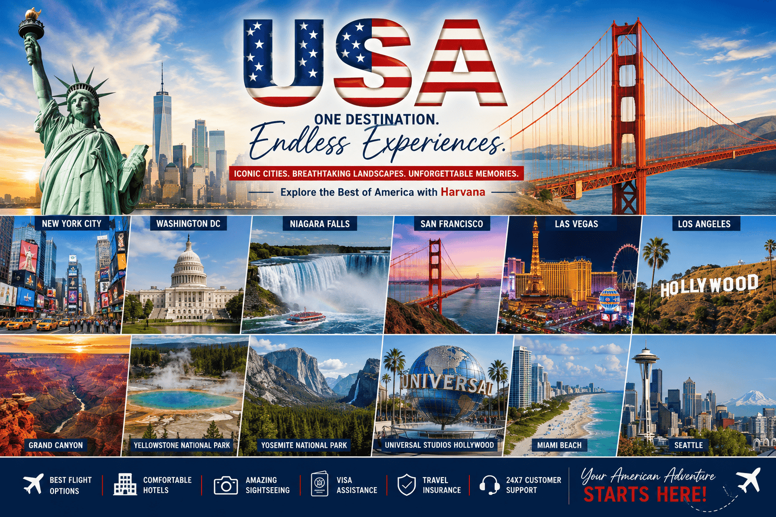 USA Tour Package